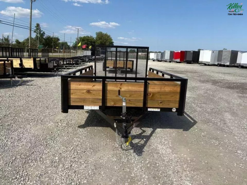 New 2026 Sure-Trac 7 x 12 3K 3-Board Utility Trailer