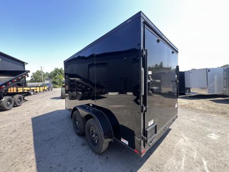 New 2026 Panther Cargo 7x12 +2ft V-Nose /.080 Polycore /6'6" Interior Height/ Plywood Reinforced Roof- 7000 GVW