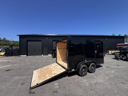 New 2026 Panther Cargo 7x12 +2ft V-Nose /.080 Polycore /6'6" Interior Height/ Plywood Reinforced Roof- 7000 GVW