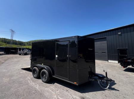 New 2026 Panther Cargo 7x12 +2ft V-Nose /.080 Polycore /6'6  Interior Height/ Plywood Reinforced Roof- 7000 GVW