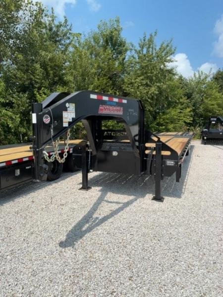 New 2026 Midsota 102 x 36 (24+12) FBHB36 25.9K GN 12FT Hydraulic Tail Deckover Trailer