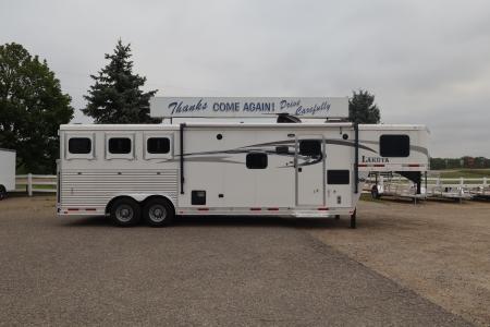 Used 2016 Lakota 3 Horse LQ Trailer