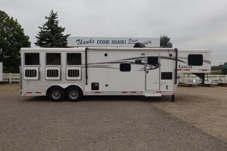 Used 2016 Lakota 3 Horse LQ Trailer