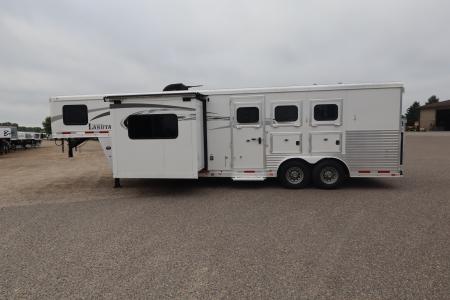 Used 2016 Lakota 3 Horse LQ Trailer