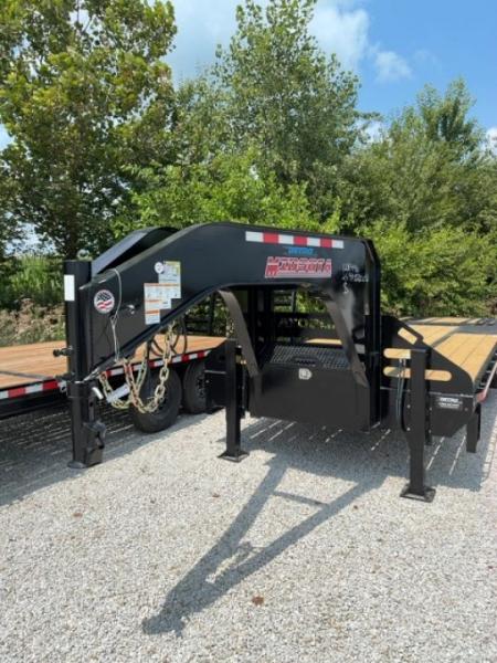 New 2026 Midsota 102 x 32 (20+12) FBHB32 25.9K GN 12FT Hydraulic Tail Deckover Trailer