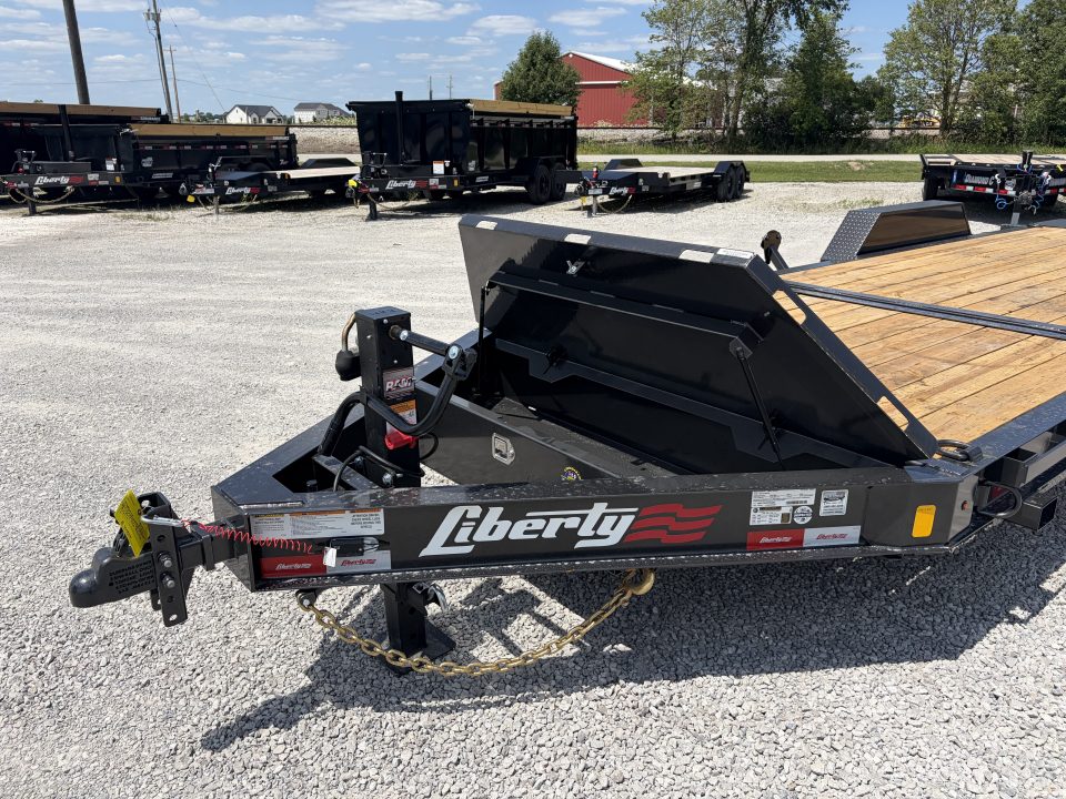 New 2026 Liberty LT14K83X22SPB8WF (83" x 22') 15.4K Partial Tilt Trailer