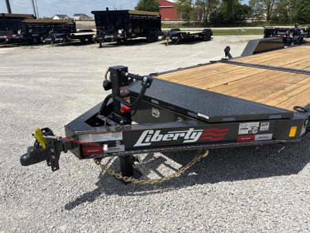 New 2026 Liberty LT14K83X22SPB8WF (83" x 22') 15.4K Partial Tilt Trailer