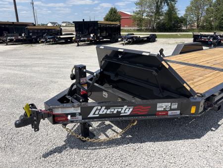 New 2026 Liberty LT14K83X22SPB8WF (83" x 22') 15.4K Partial Tilt Trailer