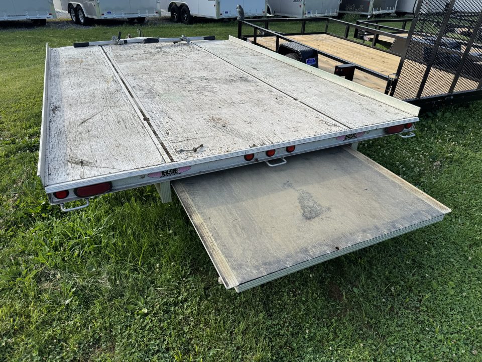 Used 2004 FLOE Trailers 2 Place Snowmobile Trailer