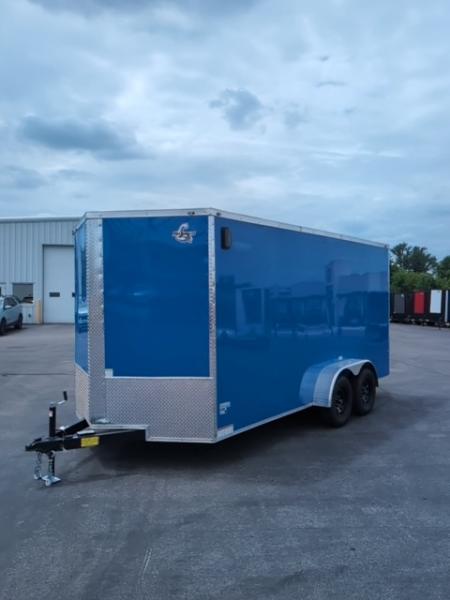 New 2026 Maximum Cargo 7' X 16' V-NOSE ENCLOSED TRAILER/ 5 YEAR WARRANTY