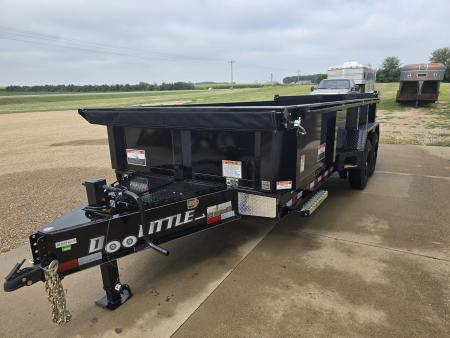 New 2027 Doolittle Trailers 82  X 16' LOW PRO H.D. Dump Trailer