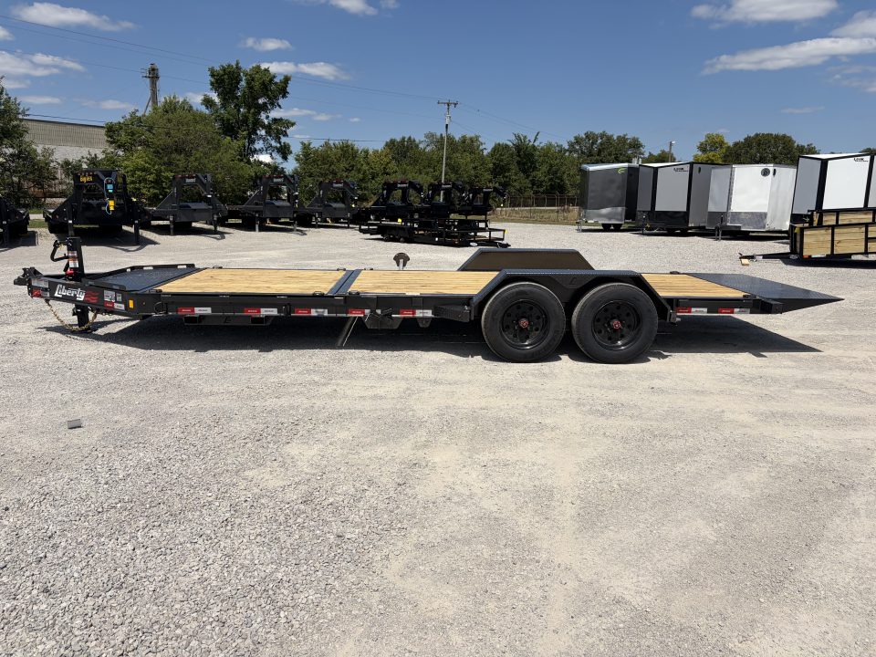 New 2026 Liberty LT16K83X22SPB8WF (83" X 22') 17.5K Partial Tilt Equipment Trailer