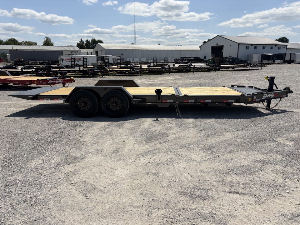 New 2026 Liberty LT16K83X22SPB8WF (83" X 22') 17.5K Partial Tilt Equipment Trailer