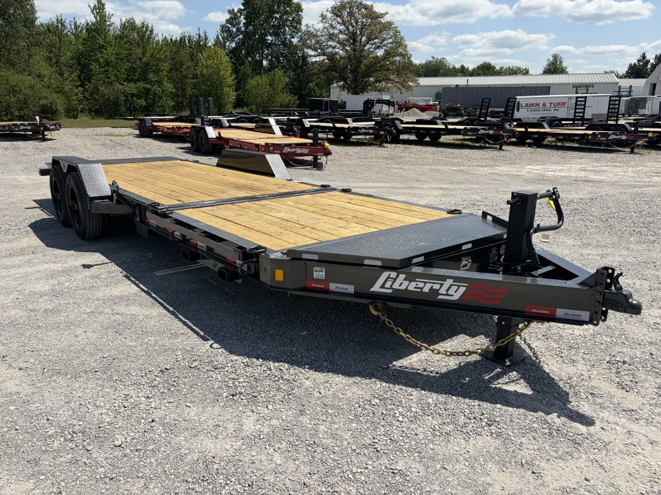 New 2026 Liberty LT16K83X22SPB8WF (83" X 22') 17.5K Partial Tilt Equipment Trailer