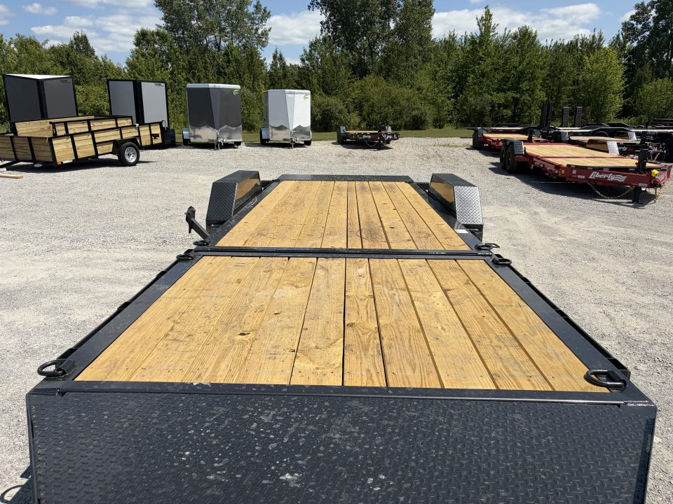 New 2026 Liberty LT16K83X22SPB8WF (83" X 22') 17.5K Partial Tilt Equipment Trailer