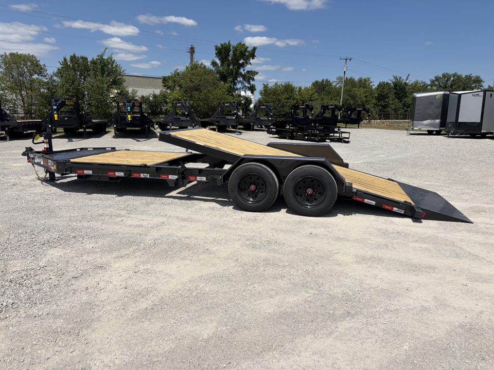 New 2026 Liberty LT16K83X22SPB8WF (83" X 22') 17.5K Partial Tilt Equipment Trailer