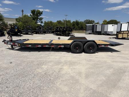 New 2026 Liberty LT16K83X22SPB8WF (83" X 22') 17.5K Partial Tilt Equipment Trailer