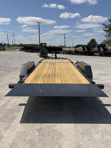 New 2026 Liberty LT16K83X22SPB8WF (83" X 22') 17.5K Partial Tilt Equipment Trailer