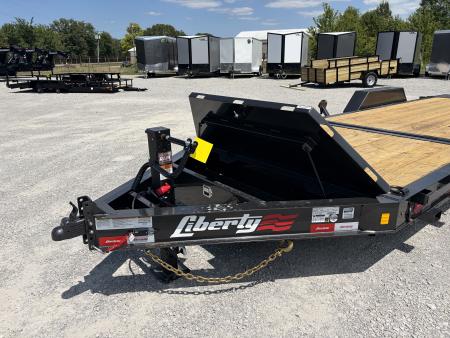 New 2026 Liberty LT16K83X22SPB8WF (83" X 22') 17.5K Partial Tilt Equipment Trailer