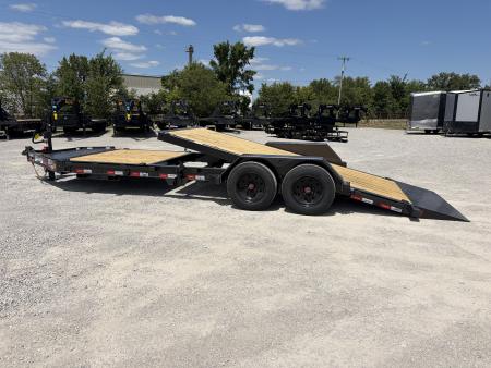 New 2026 Liberty LT16K83X22SPB8WF (83" X 22') 17.5K Partial Tilt Equipment Trailer