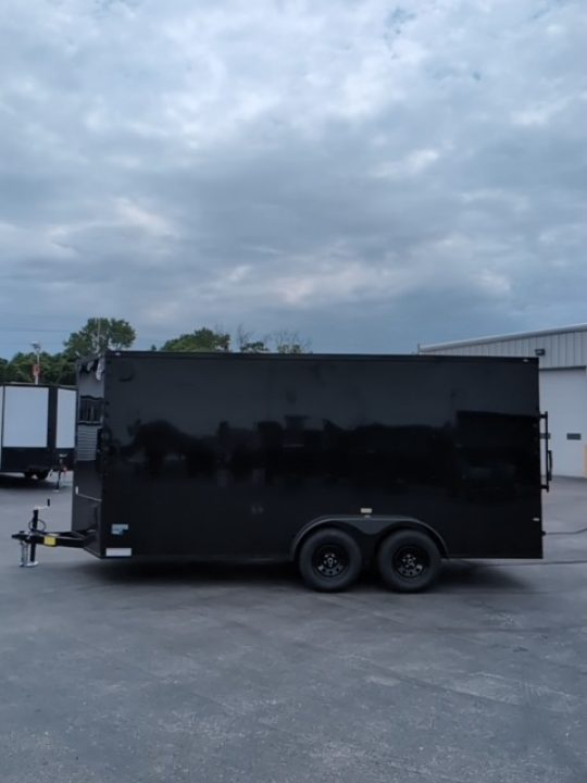 New 2026 Maximum Cargo 7' X 16' V-NOSE ENCLOSED TRAILER/ 5 YEAR WARRANTY