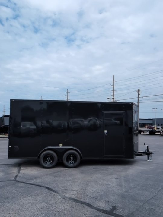 New 2026 Maximum Cargo 7' X 16' V-NOSE ENCLOSED TRAILER/ 5 YEAR WARRANTY