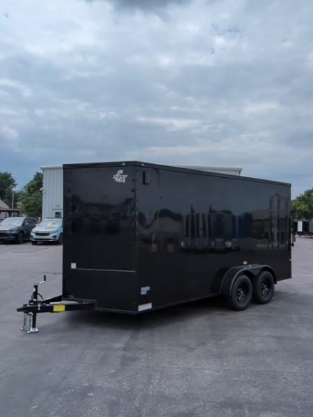 New 2026 Maximum Cargo 7' X 16' V-NOSE ENCLOSED TRAILER/ 5 YEAR WARRANTY