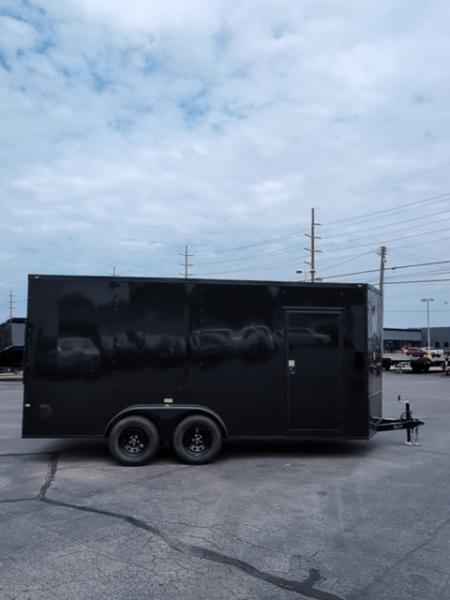 New 2026 Maximum Cargo 7' X 16' V-NOSE ENCLOSED TRAILER/ 5 YEAR WARRANTY