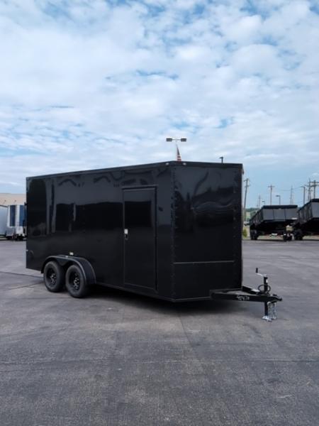 New 2026 Maximum Cargo 7' X 16' V-NOSE ENCLOSED TRAILER/ 5 YEAR WARRANTY