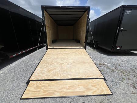 New 2027 Titanium 8.5x20 Tandem Axle Enclosed Cargo Trailer – Black Stealth Blackout Package