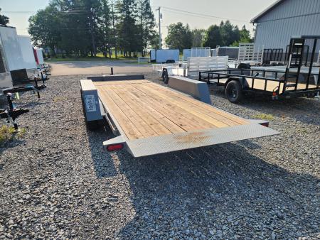 Used 2024 BWISE TGS15 82x20 Tilt Deck Equipment Trailer