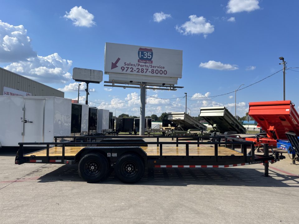 New 2027 Iron Bull ETB 83" 20' Equipment Trailer