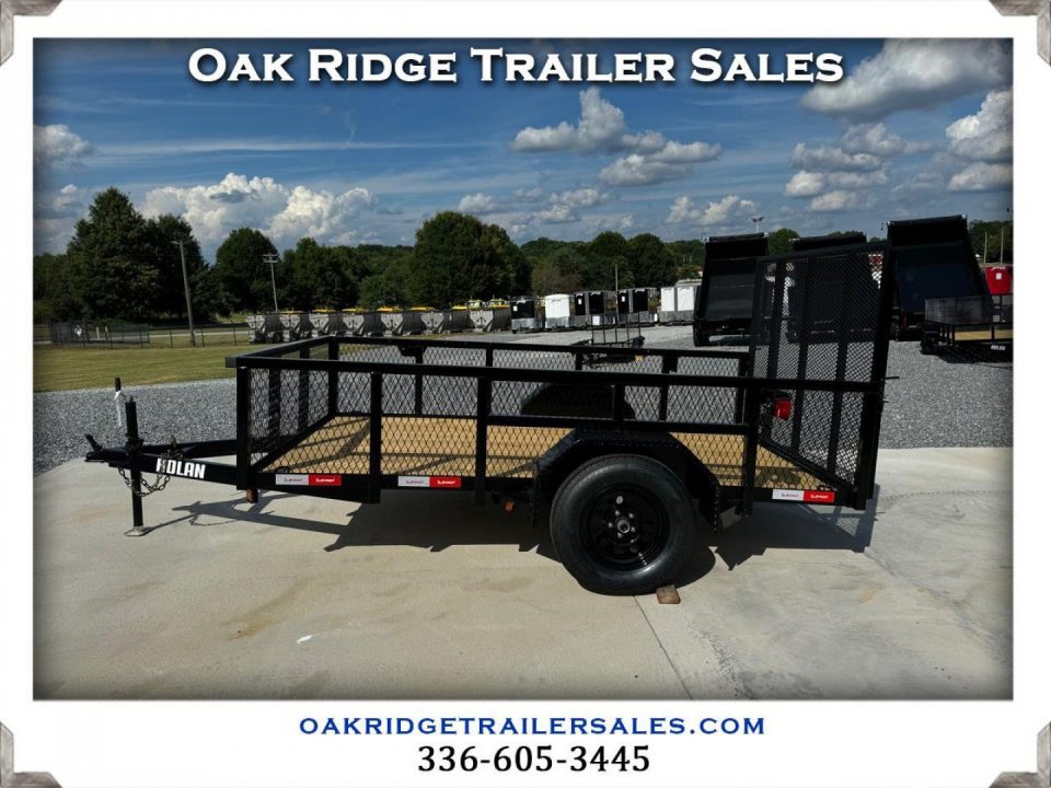 New 2026 Nolan 6X10 w/2ft Mesh Landscape Utility Trailer