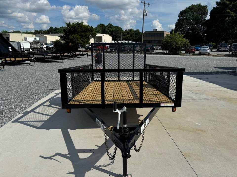 New 2026 Nolan 6X10 w/2ft Mesh Landscape Utility Trailer