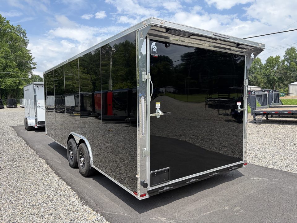 New 2027 Spartan 22' PRO-RACE, Enclosed Trailer, 10K GVWR, Polycor, Insulated, Ext Tongue, Finished Race Interior, A/C