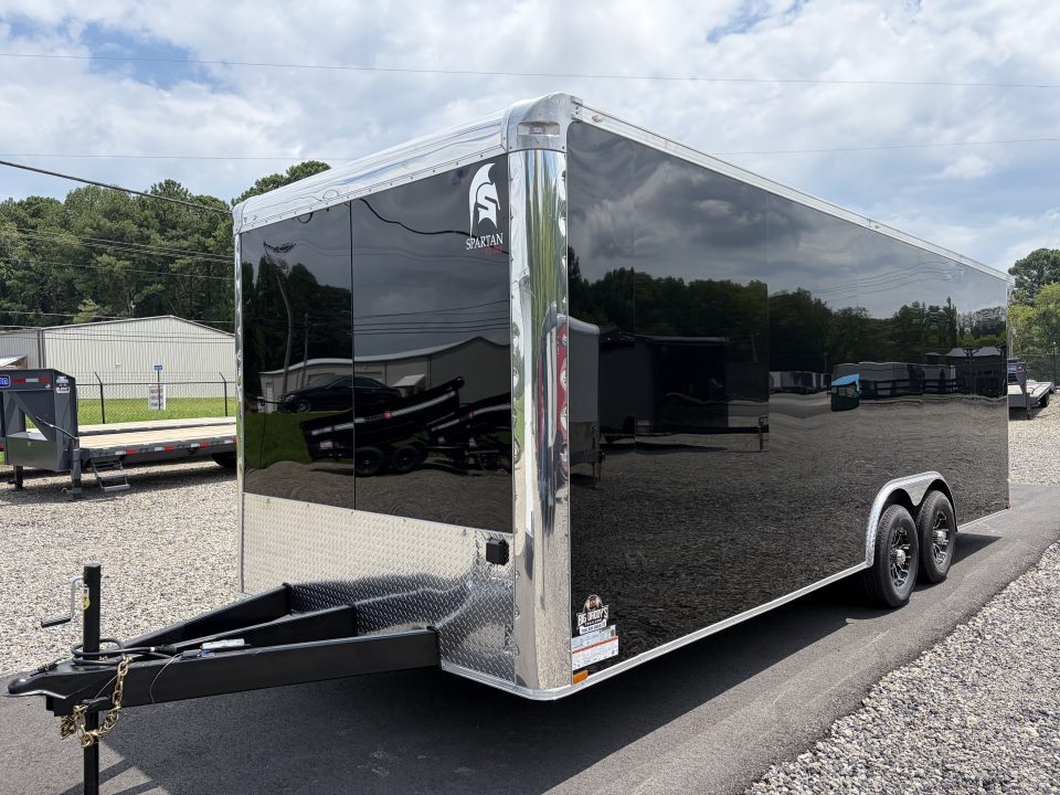 New 2027 Spartan 22' PRO-RACE, Enclosed Trailer, 10K GVWR, Polycor, Insulated, Ext Tongue, Finished Race Interior, A/C