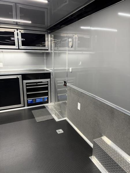 New 2027 Spartan 22' PRO-RACE, Enclosed Trailer, 10K GVWR, Polycor, Insulated, Ext Tongue, Finished Race Interior, A/C