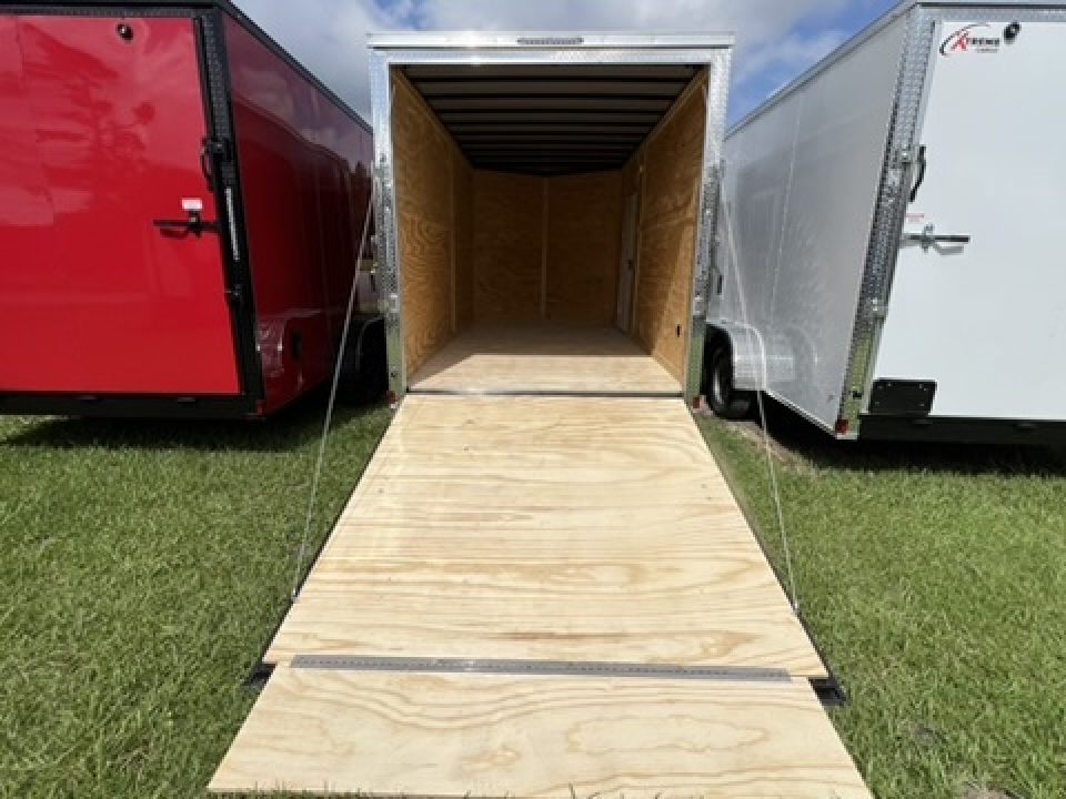 New 2027 Xtreme Cargo 7x14 Tandem Axle Enclosed Cargo Trailer – Indigo Blue Polycore