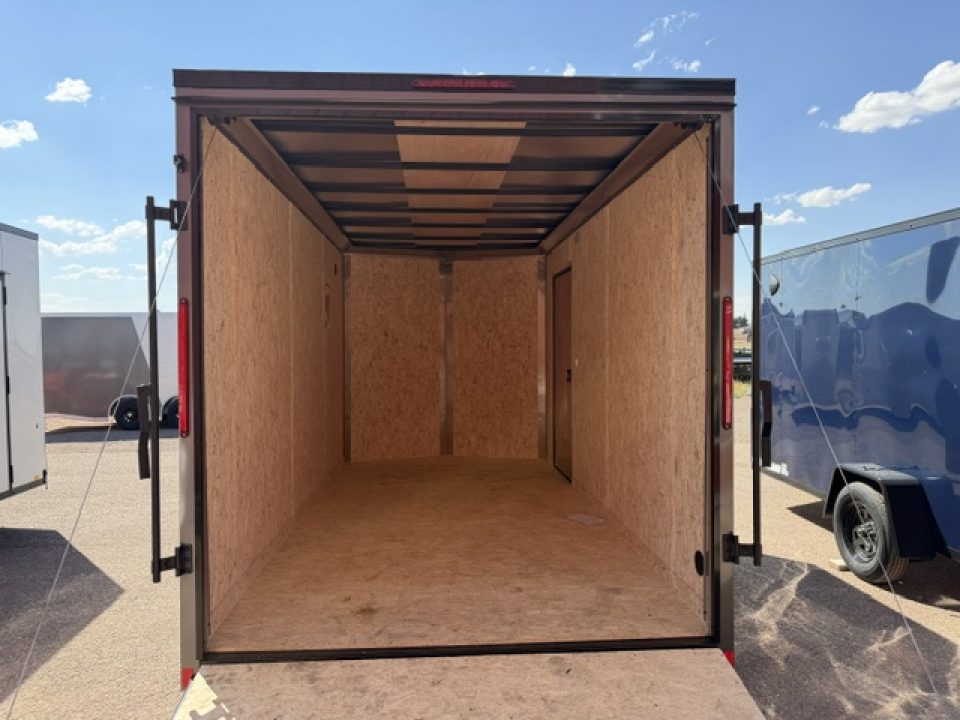 New 2027 LOOK TRAILERS-7x14- 7K- Charcole/Black out Package