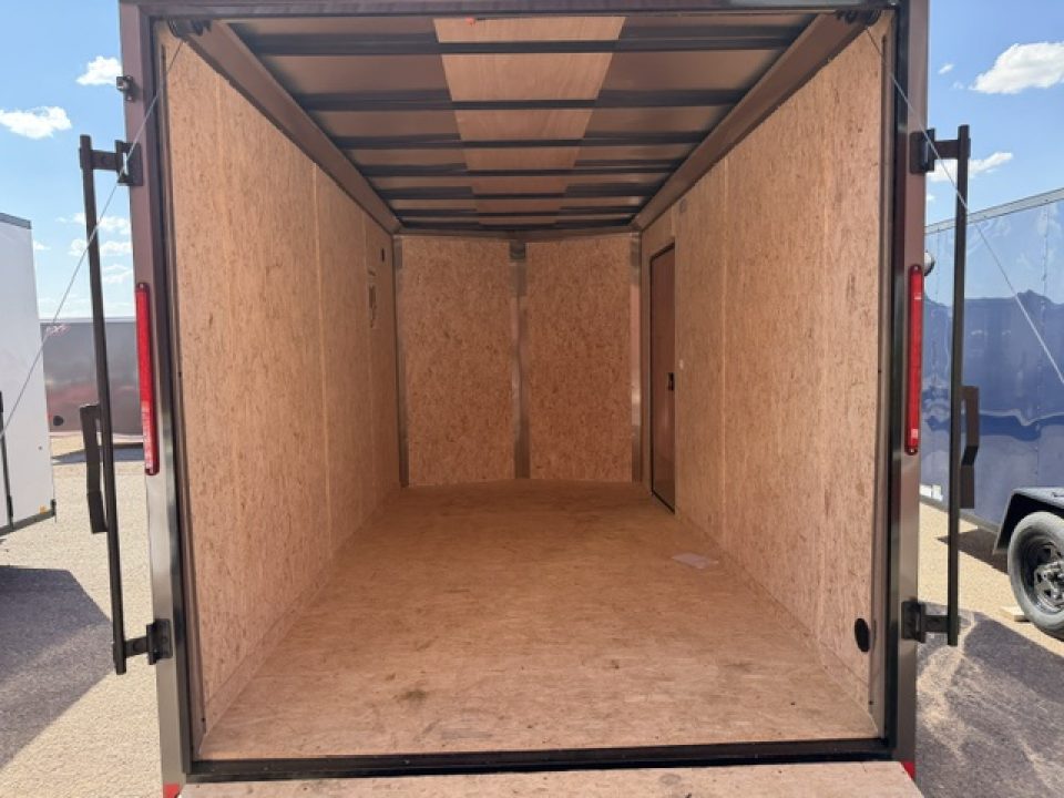 New 2027 LOOK TRAILERS-7x14- 7K- Charcole/Black out Package