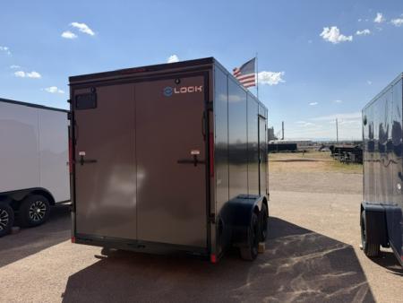 New 2027 LOOK TRAILERS-7x14- 7K- Charcole/Black out Package