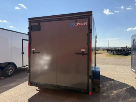 New 2027 LOOK TRAILERS-7x14- 7K- Charcole/Black out Package