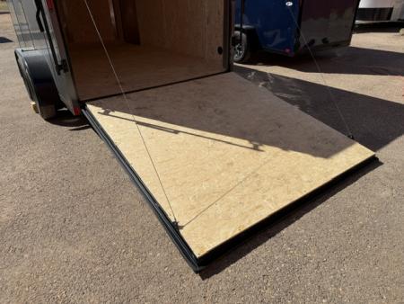 New 2027 LOOK TRAILERS-7x14- 7K- Charcole/Black out Package