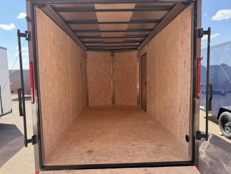 New 2027 LOOK TRAILERS-7x14- 7K- Charcole/Black out Package