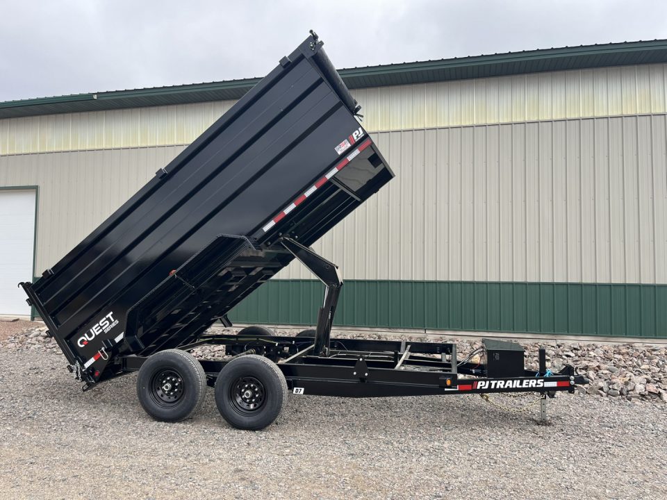 New 2027 14'x83" 14k PJ High Side Dump Trailer