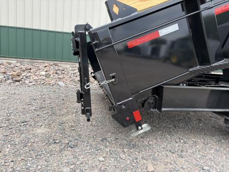 New 2027 16' 18k Diamond C Low-Pro Telescopic Dump Trailer