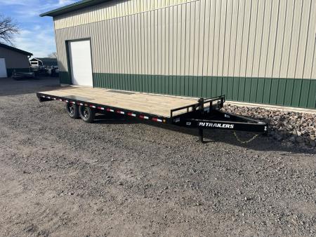 New 2027 24' - 14k PJ 8  I-beam Deckover Trailer