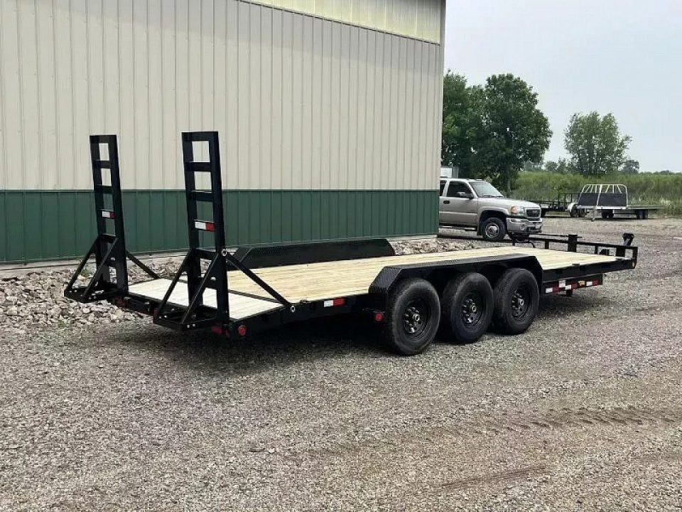 New 2027 24' x 6" 21k PJ Channel Equipment Trailer
