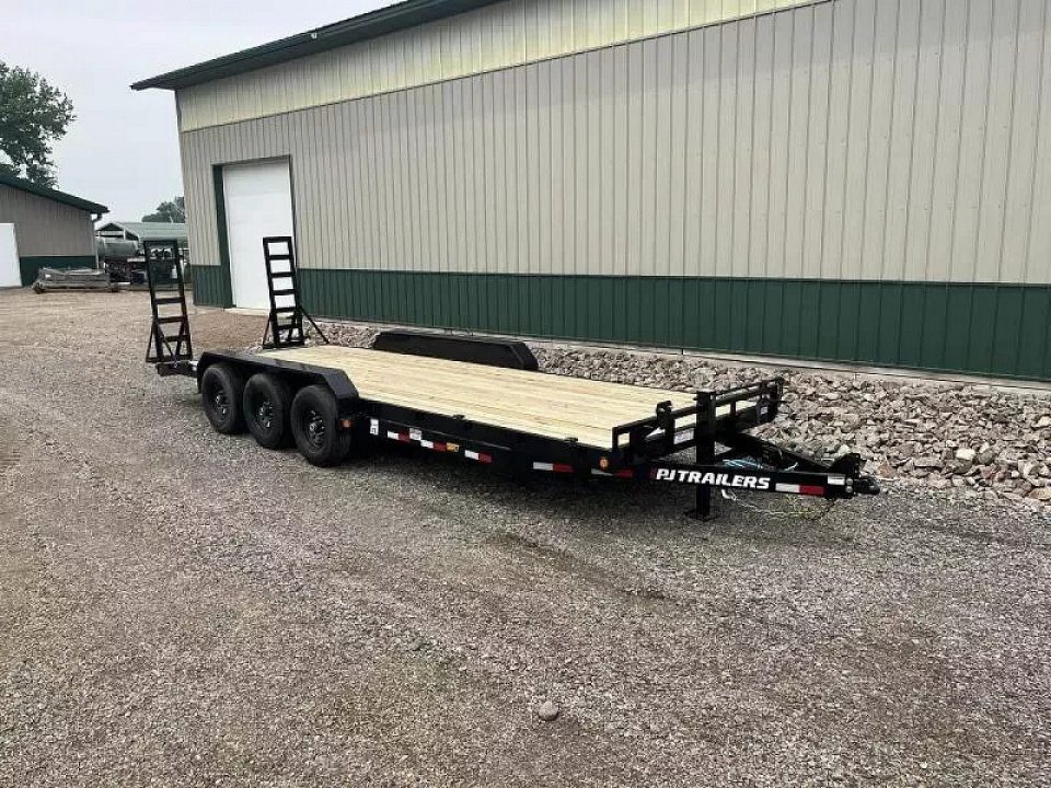 New 2027 24' x 6" 21k PJ Channel Equipment Trailer
