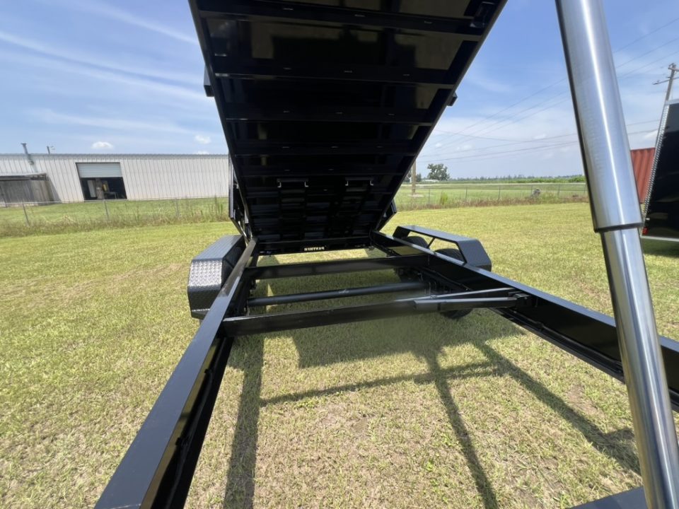 New 2027 Panther Cargo 7x16 Tandem Axle High Side Dump Trailer – 16,000 lb GVWR with Spare Tire